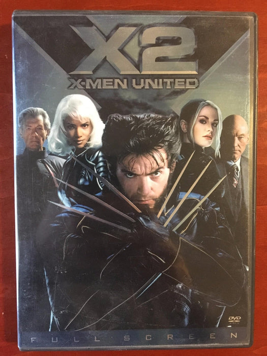 X2 - X-Men United (DVD, 2003, Full Screen) - I1030 - for just $1.99! 