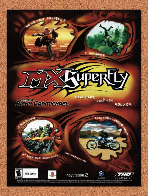 2002 MX SuperFly PS2 Original Ad v1 - for just $19.49! 