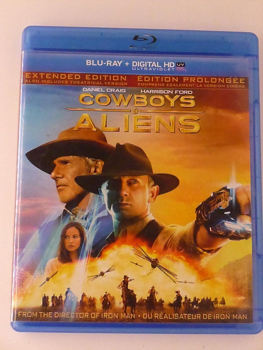 Cowboys and Aliens (Blu-ray, extended edition, 2011) - K8 - for just $4.99! 