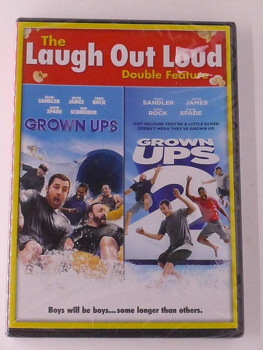 Grown Ups - Grown Ups 2 (DVD, double feature) - NEW24 - for just $3.99! 