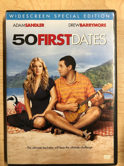 50 First Dates (DVD, 2004, Special Edition, Widescreen) - J0129 - for just $1.99! 