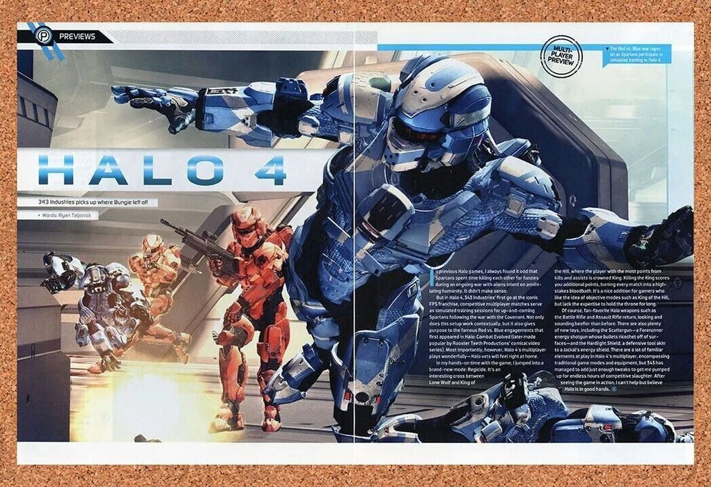2014 Halo 4 Xbox 360 Original Ad - for just $22.49! 