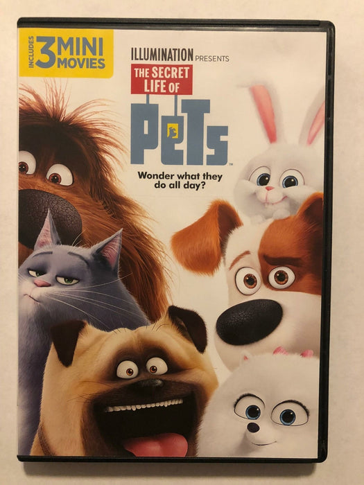 The Secret Life of Pets (DVD, 2016) - L01 - for just $1.99! 
