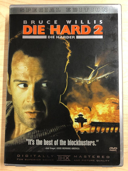 Die Hard 2 Die Harder (DVD, 1990, special edition) - K8 - for just $2.99! 