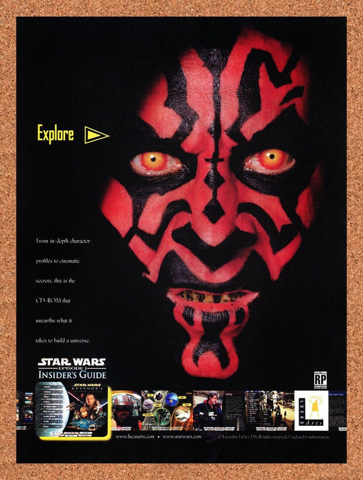 1999 Star Wars Episode 1 PC Original Ad v1 - for just $17.99! 
