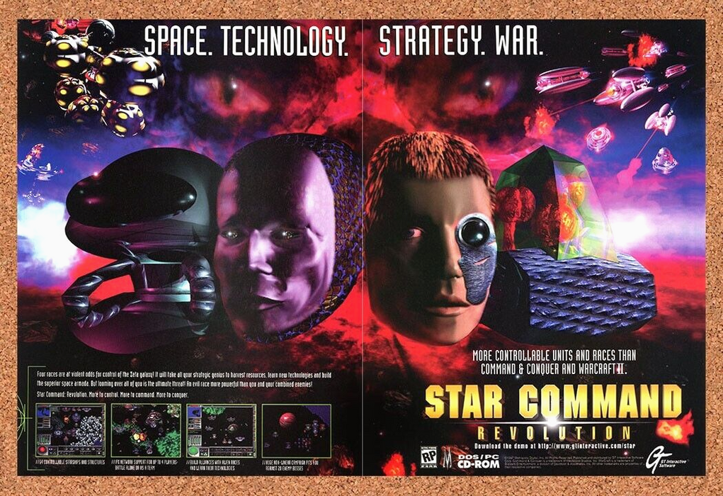 1999 Star Command Revolution PC Original Ad - for just $21.49! 