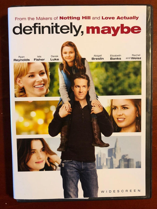 Definitely, Maybe (DVD, 2008, Widescreen) - J1231 - for just $1.99! 