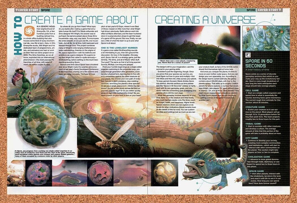 2006 Spore PC Original Ad - for just $21.49! 