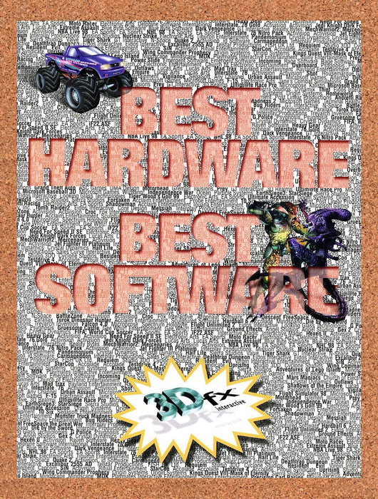 1998 Voodoo 3dfx Best Hardware Original Advertisement v2 - for just $18.29! 