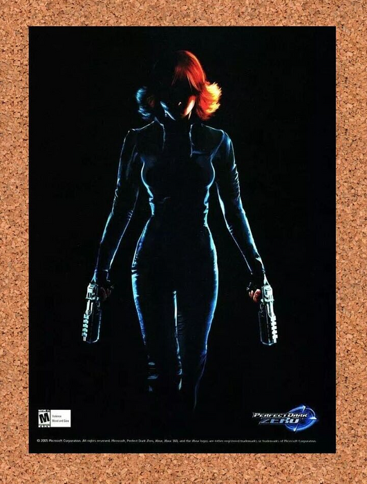 2006 Perfect Dark Zero Xbox 360 Original Ad v2 - for just $17.99! 