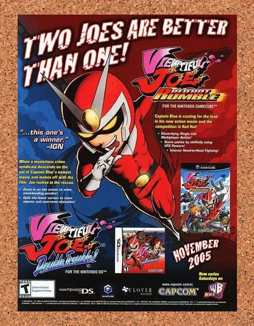 2005 Viewtiful Joe GameCube Original Ad v1 - for just $17.99! 