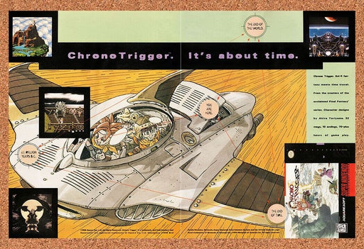 1995 Chrono Trigger SNES Original Ad v2 - for just $22.49! 