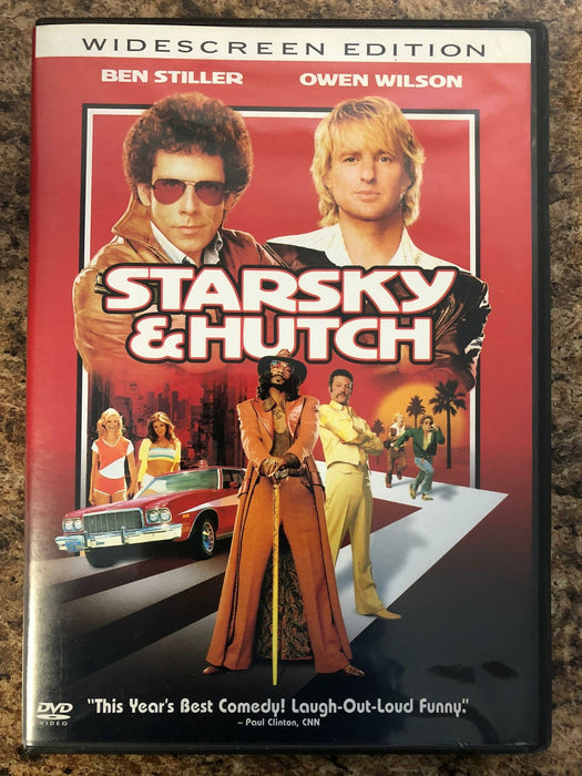 Starsky and Hutch (DVD, 2004, Widescreen) - K0107 - for just $1.99! 