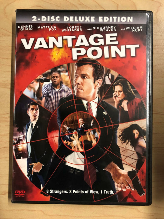 Vantage Point (DVD, 2-Disc Deluxe Edition, 2008) - K0107 - for just $1.99! 