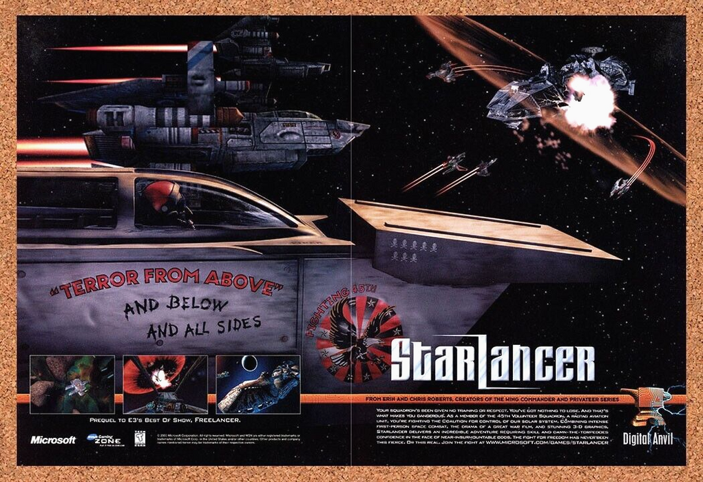 2000 Starlancer PC Original Ad v2 - for just $18.27! 