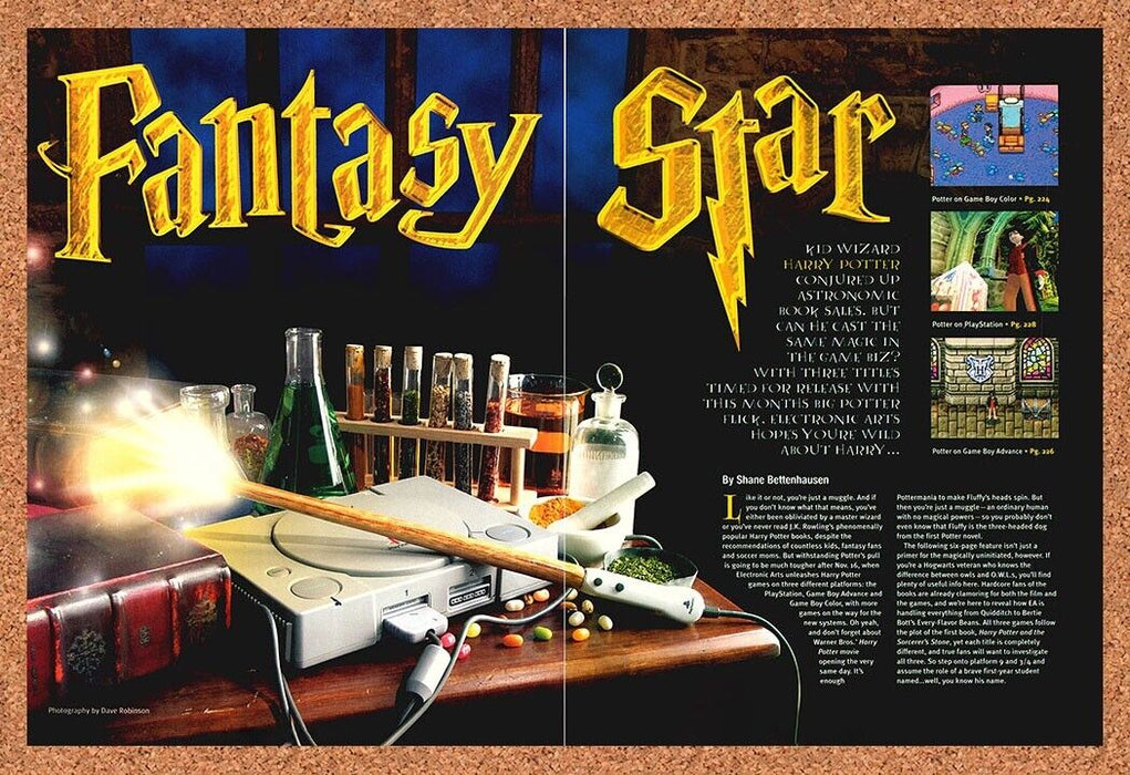 2003 Harry Potter PS1 Original Ad - for just $21.49! 