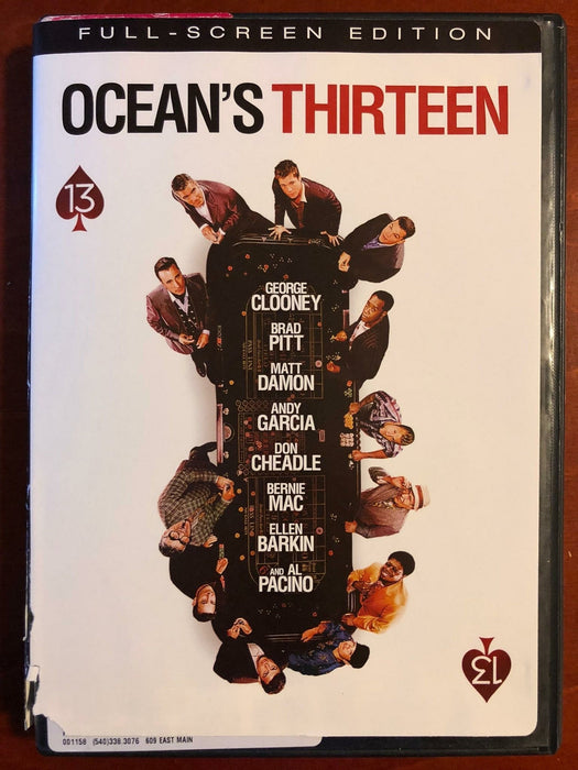 Oceans Thirteen (DVD, 2007, Full Frame) - L02 - for just $1.99! 