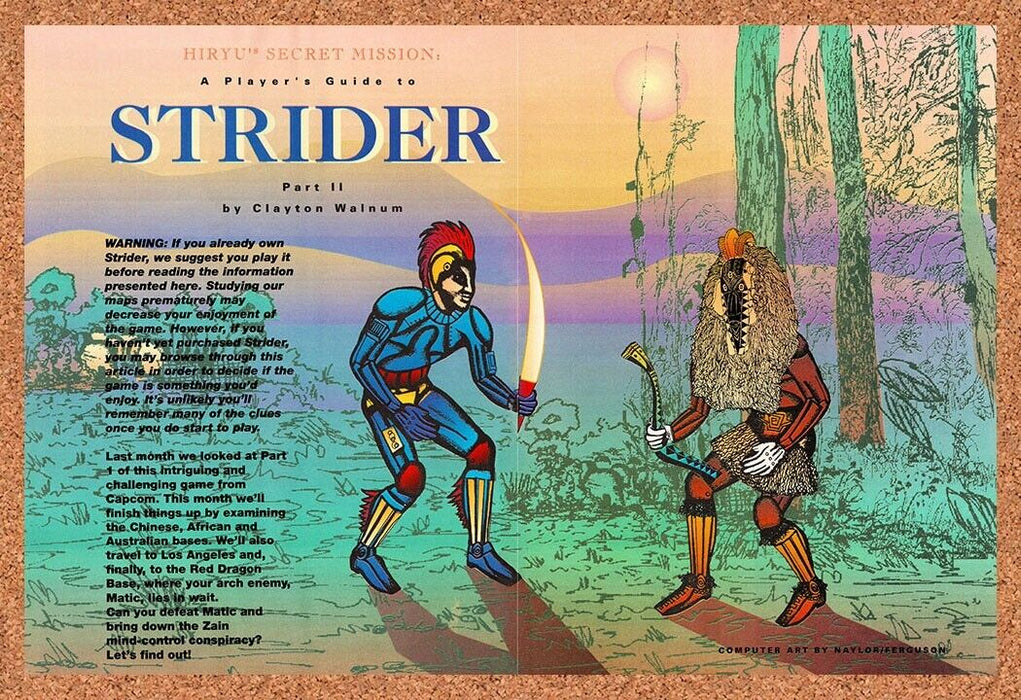 1990 Strider NES Original Ad v1 - for just $22.49! 