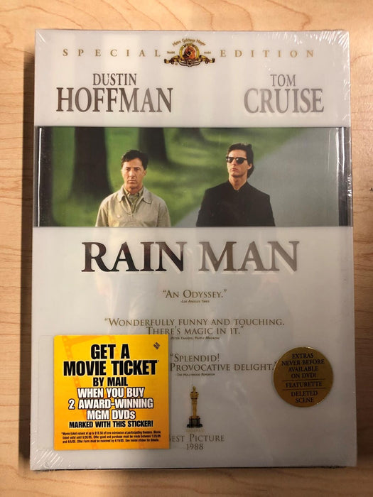 Rain Man (DVD, 1988, Special Edition) - NEW24 - for just $4.25! 