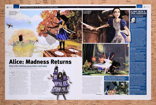 2010 Alice Madness Returns Xbox 360 Review Original Ad v1 - for just $21.49! 