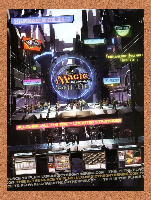 2006 Magic The Gathering Online PC Original Ad - for just $17.99! 