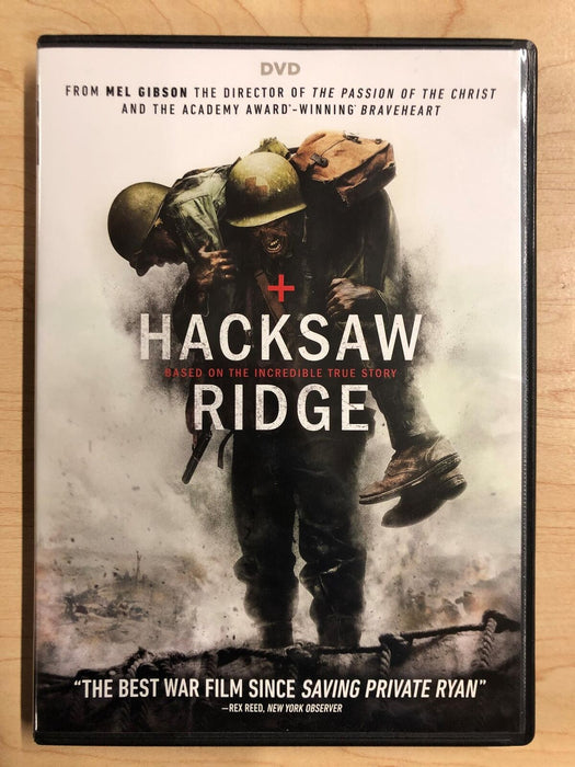 Hacksaw Ridge (DVD, 2016) - K9 - for just $2.99! 