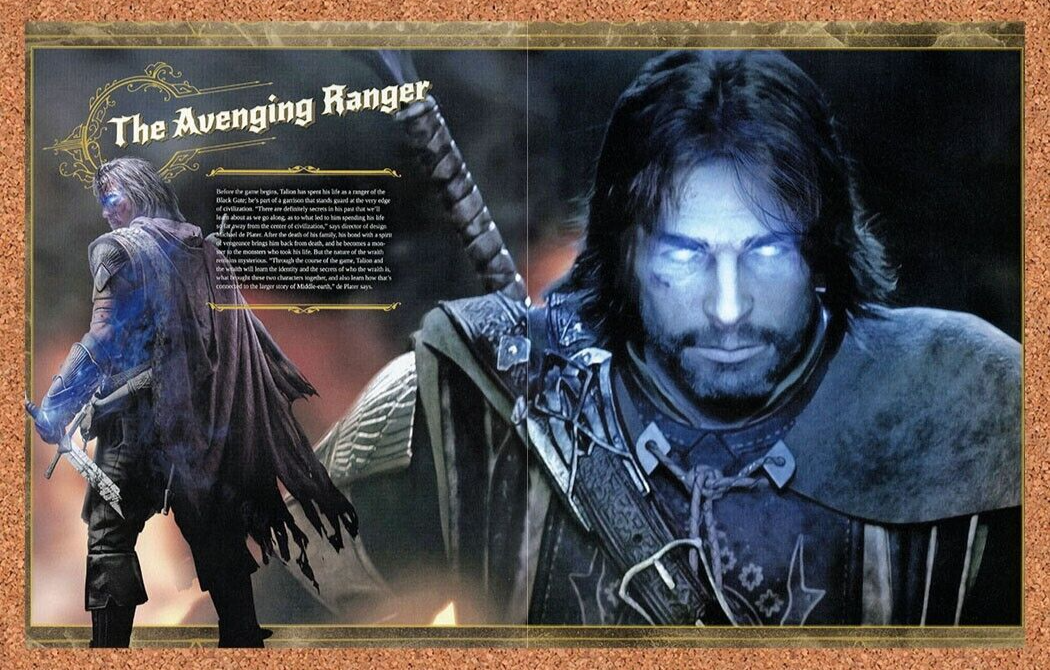 2013 Lord Of The Rings Shadow Of Mordor PS4 Original Review Ad - for just $21.49! 