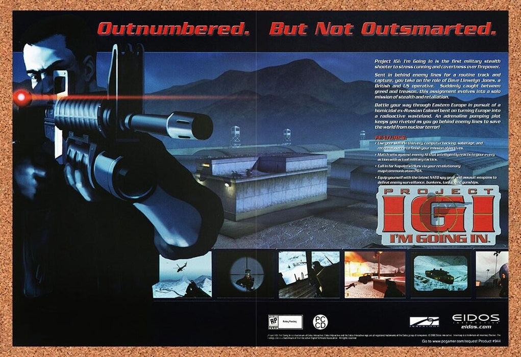 2003 Project IGI Im Going In PC Original Ad - for just $21.49! 