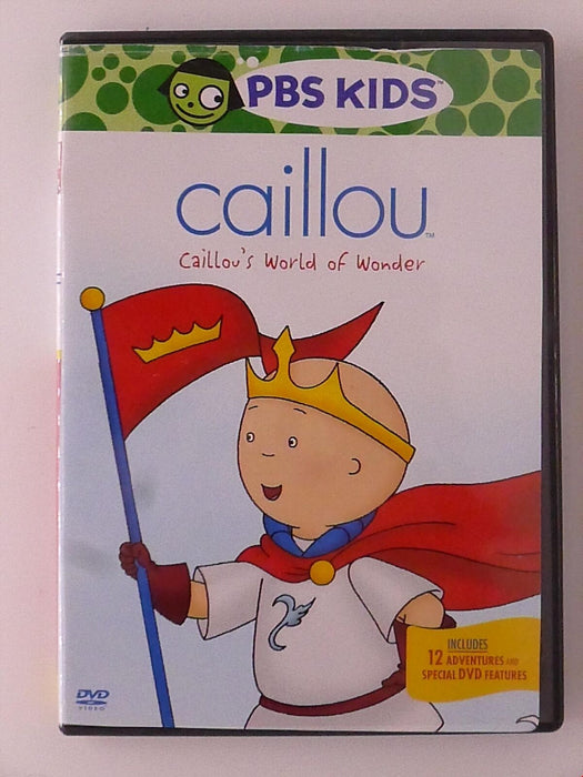 Caillou - Caillous World of Wonder (DVD, PBS Kids, 12 episodes) - K0303 - for just $1.99! 