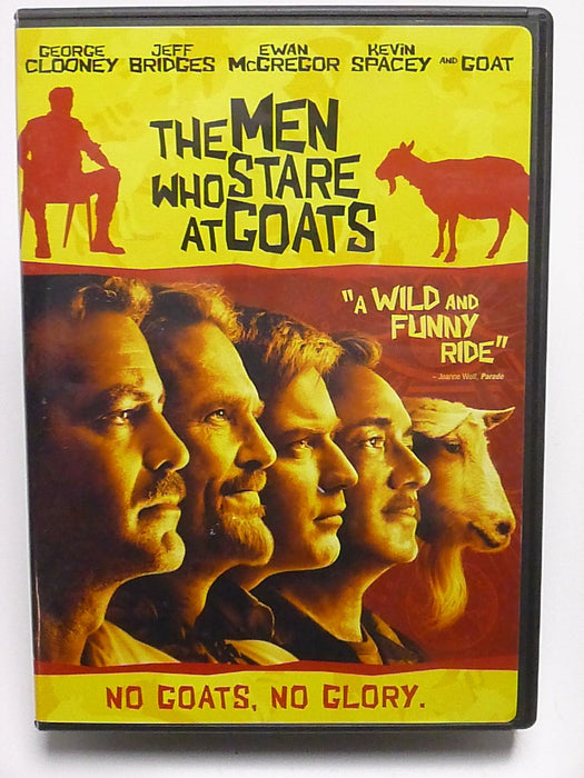 The Men Who Stare at Goats (DVD, 2009) - L04 - for just $1.99! 