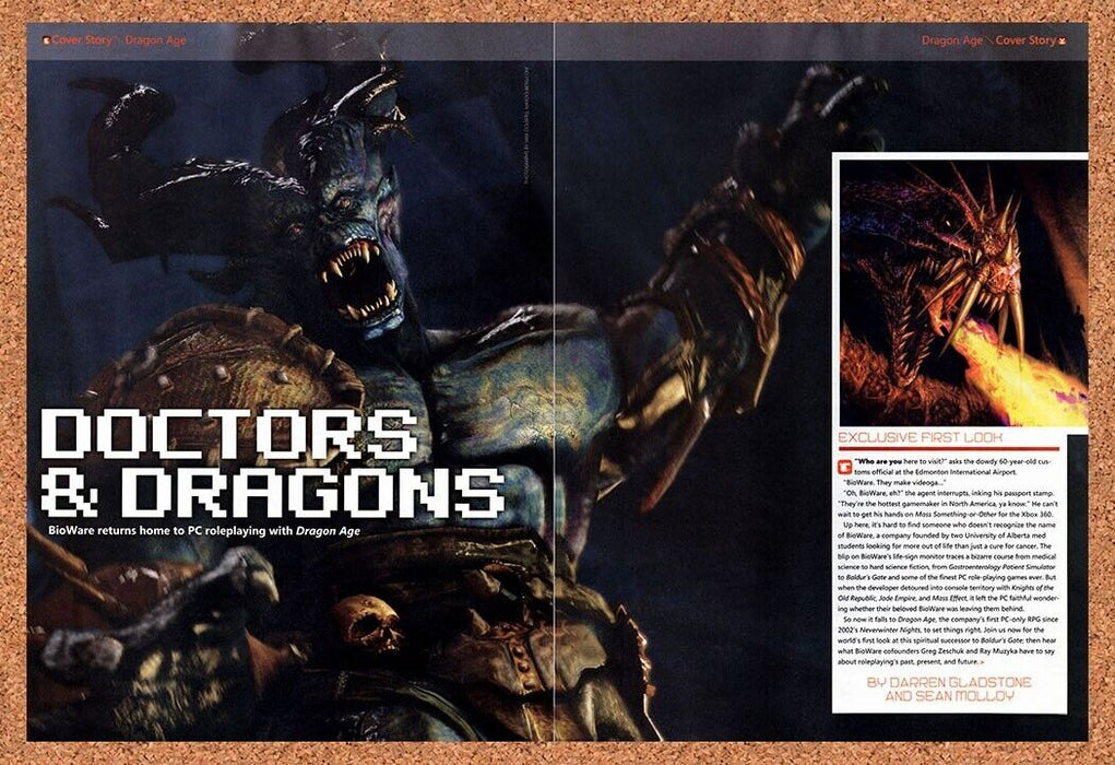 2006 Dragon Age PC Original Ad - for just $21.49! 