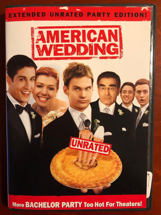 American Wedding (DVD, 2003, Extended unrated Party Edition) - J1105 - for just $1.99! 