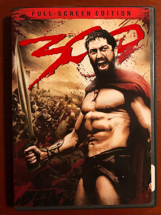 300 (DVD, 2006, Full Frame) - J0917 - for just $1.99! 