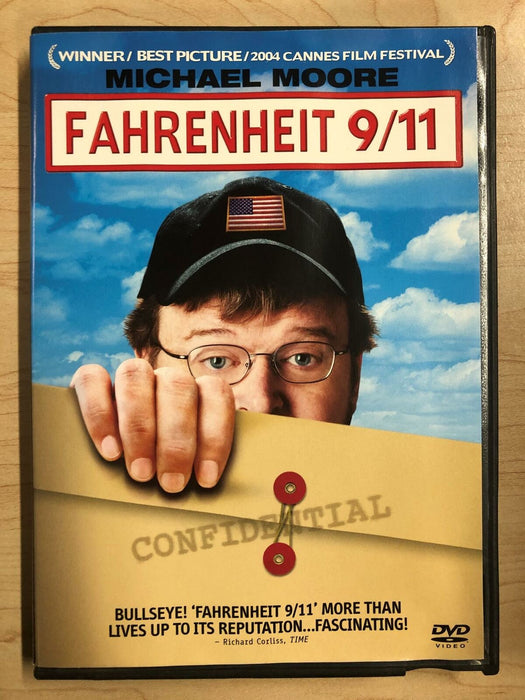 Fahrenheit 9/11 (DVD, 2004) - J1105 - for just $1.99! 