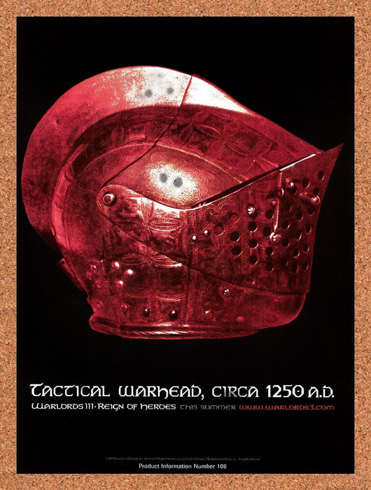 1997 Warlords III Reign Of Heroes PC Original Ad v1 - for just $15.55! 
