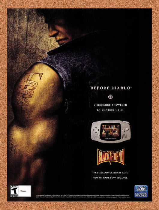2003 Blackthorne GBA Original Advertisement v2 - for just $19.49! 
