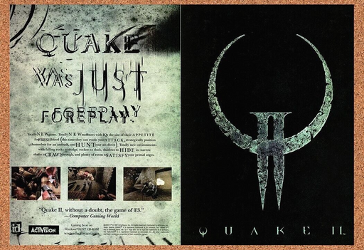 1998 Quake II PC Original Ad v8 - for just $21.49! 