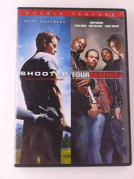 Shooter - Four Brothers (DVD, double feature) - J1105 - for just $2.50! 