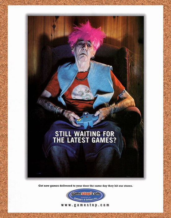 2000 GameStop Original Ad v2 - for just $17.99! 