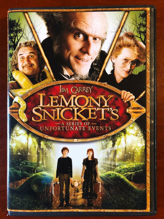 Lemony Snickets - A Series of Unfortunate Events (DVD, 2004) - K0218 - for just $1.99! 