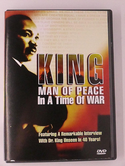 King - Man of Peace in a Time of War (DVD, 2007) - K0303 - for just $3.99! 