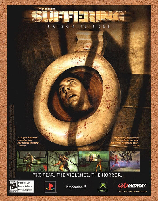 2003 The Suffering Xbox Original Ad - for just $17.99! 