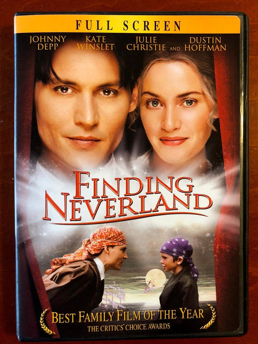 Finding Neverland (DVD, 2004, Full Frame) - J1105 - for just $1.99! 