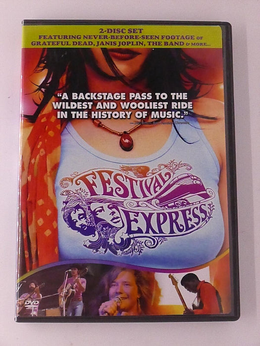 Festival Express (DVD, 2003, 2-disc) - J0917 - for just $6.99! 
