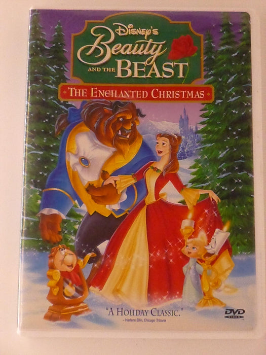 Beauty and the Beast - The Enchanted Christmas (DVD, Disney, 1997) - K8 - for just $3.99! 