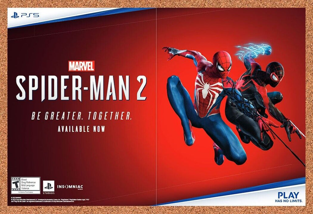 2023 Spider-Man 2 PS5 Original Ad v2 - for just $21.49! 
