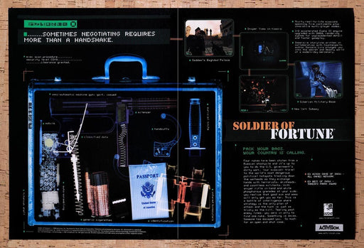 1999 Soldier Of Fortune PC Original Ad v2 - for just $21.49! 