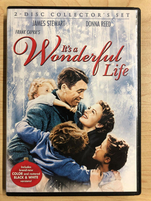 Its a Wonderful Life (DVD, 1947, 2-disc Collectors set, Christmas) - L04 - for just $4.99! 