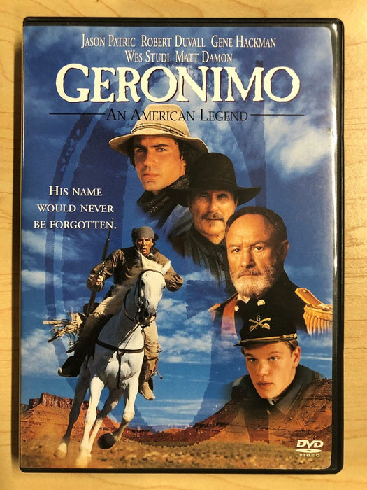 Geronimo - An American Legend (DVD, 1993) - L04 - for just $2.99! 
