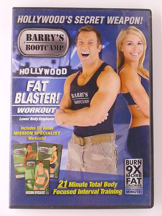 Barrys Bootcamp Hollywood Fat Blaster Workout (DVD, exercise) - L02 - for just $1.99! 